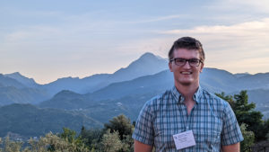 Kevin Scrudders at the Gordon Research Conference on Biointerface Science