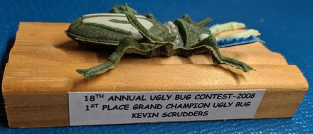 The winning entry in the Ugly Bug Contest