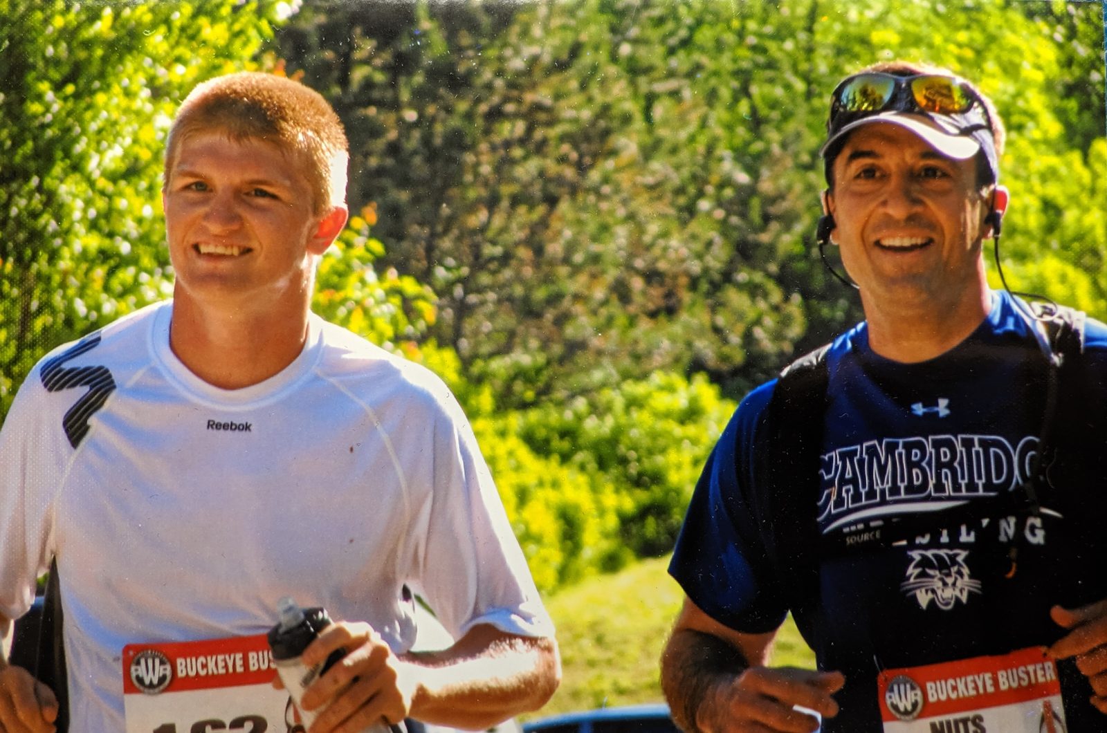 Kevin Scrudders and Dr. Paul Wright running the Buckeye Buster