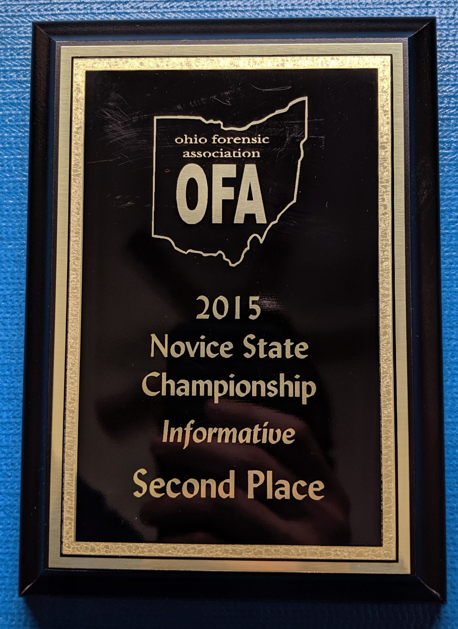 Kevin Scrudders at the OFA Novice State Championship