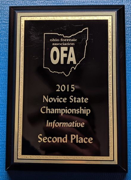 Kevin Scrudders at the OFA Novice State Championship