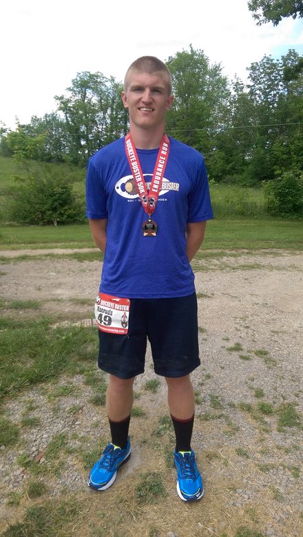 Kevin Scrudders at the Buckeye Buster 50k