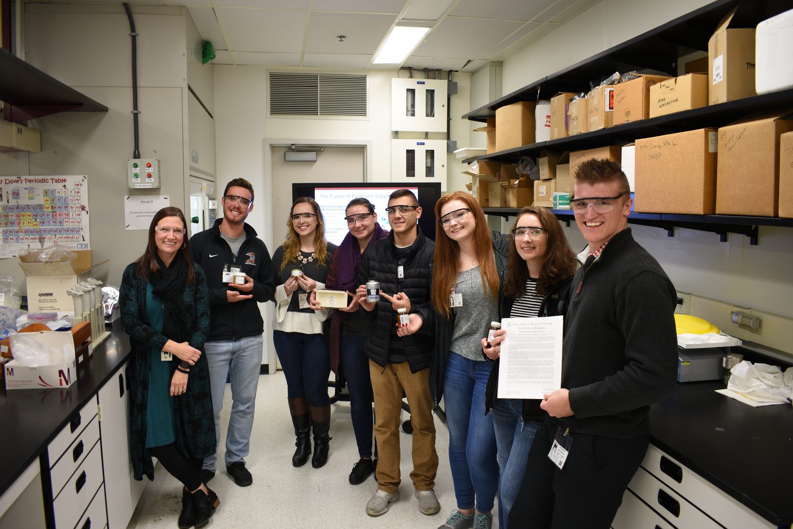Melissa Phillips&rsquo; food and nutrition SRM laboratory at NIST