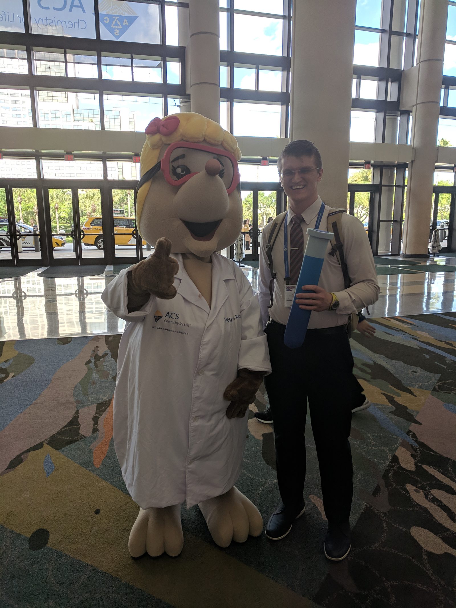 Kevin Scrudders at the ACS National Meeting in Orlando