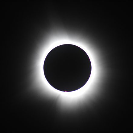 The phases of the 2024 total solar eclipse, photographed from Avon, Indiana