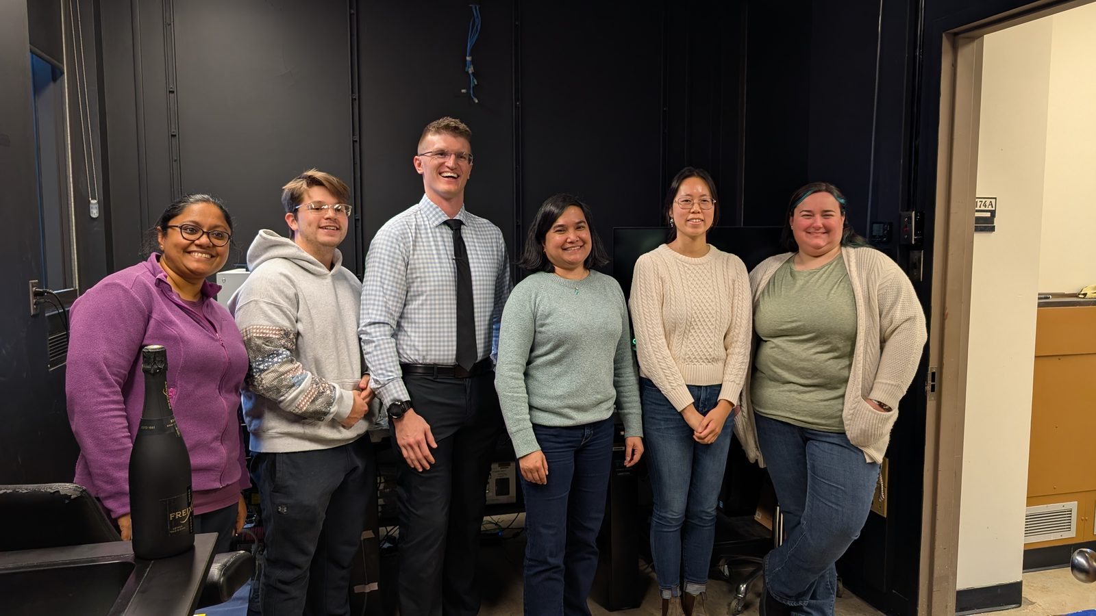 The Low-Nam Lab at the thesis defense